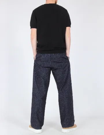 Pantaloni Zara, bleu Albastru
