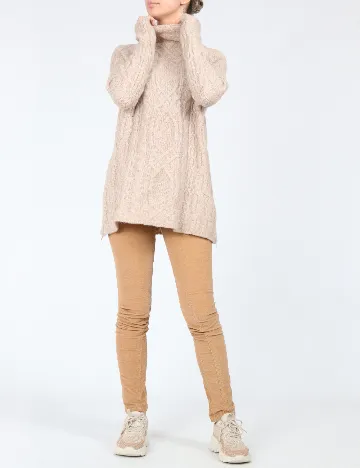 Pulover Zra, bej Crem