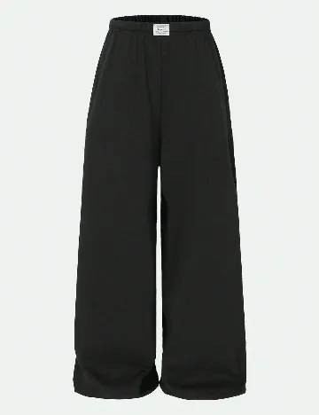 Pantaloni Shein Kids, negru Negru