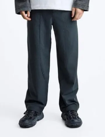 Pantaloni Zra, albastru Albastru