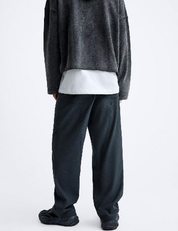 Pantaloni Zra, albastru