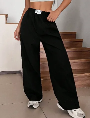 Pantaloni SHEIN, negru Negru