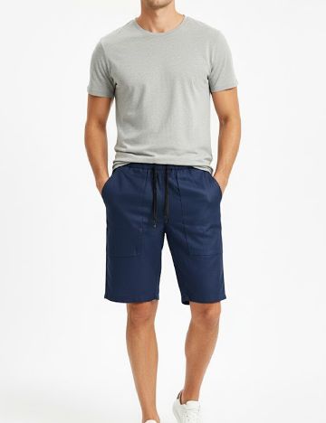 Pantaloni scurti Zara, bleumarin