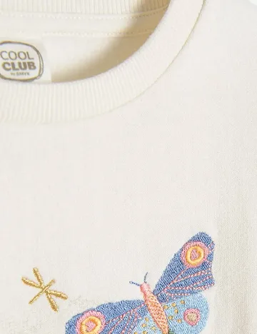 Bluza Cool Club, ecru Alb