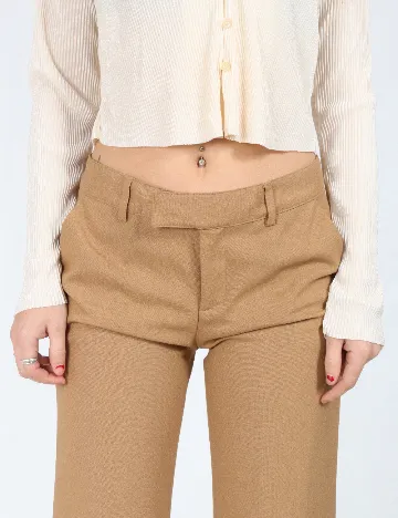 Pantaloni Zra, maro Maro