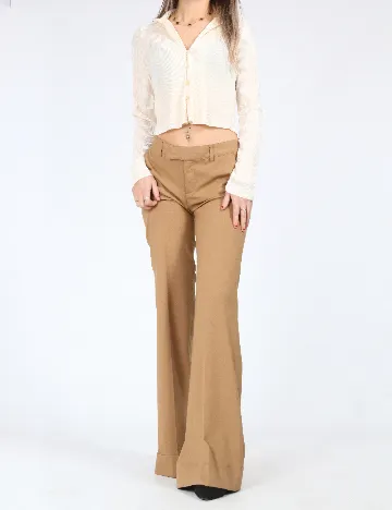 Pantaloni Zra, maro Maro