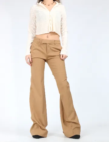 Pantaloni Zra, maro Maro