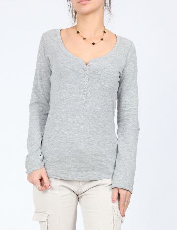 Bluza Bershka, gri