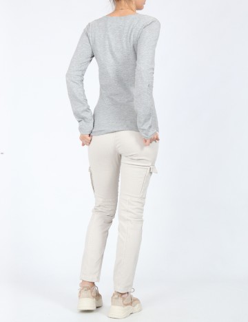Bluza Bershka, gri