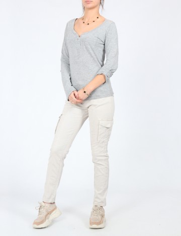 Bluza Bershka, gri