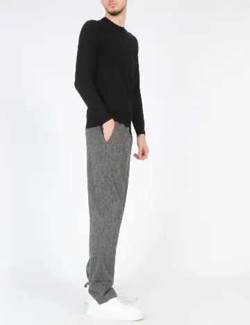 Pantaloni Zara, gri inchis Gri