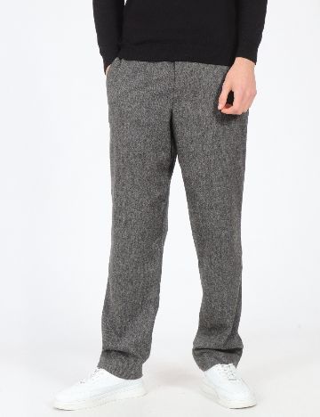 Pantaloni Zara, gri inchis