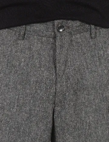 Pantaloni Zara, gri inchis Gri