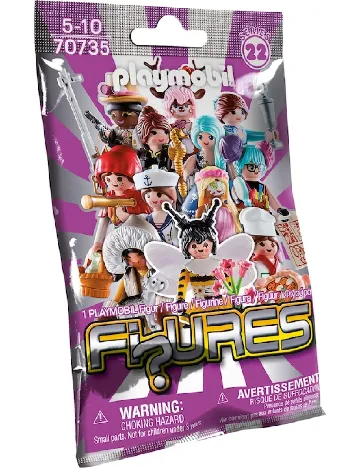 Figurina, seria 22 Playmobil, mix culori Mix culori