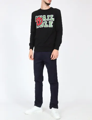 Bluza Bershka, negru Negru