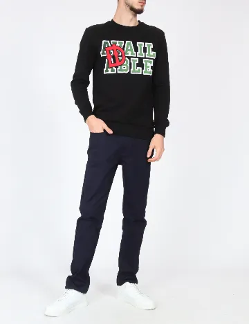 Bluza Bershka, negru Negru