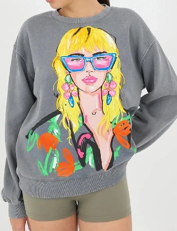 Bluza Zra, gri