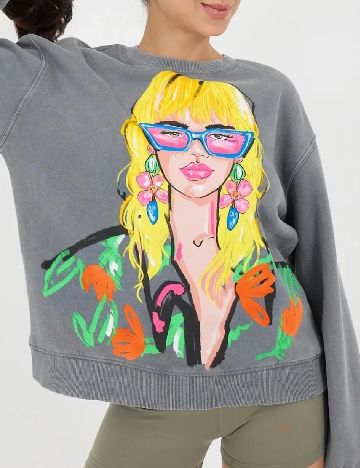 Bluza Zra, gri