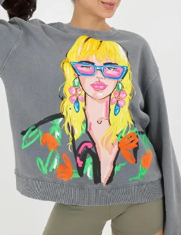 Bluza Zra, gri Gri