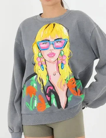 Bluza Zra, gri Gri