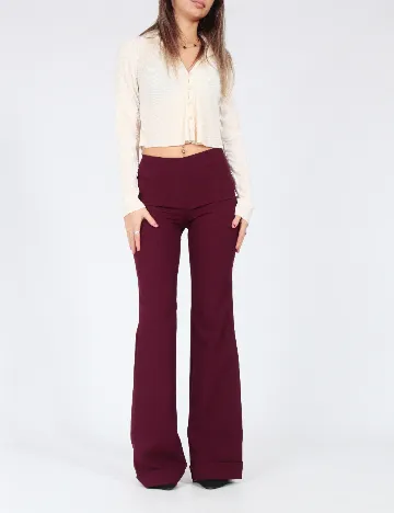 Pantaloni Bershka, visiniu Rosu