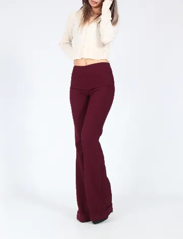 Pantaloni Bershka, visiniu Rosu