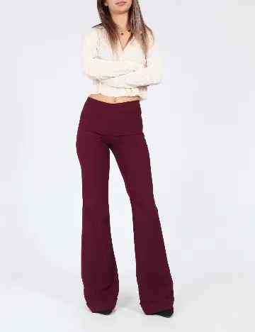 Pantaloni Bershka, visiniu Rosu