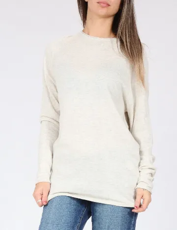 Bluza Bershka, bej Crem