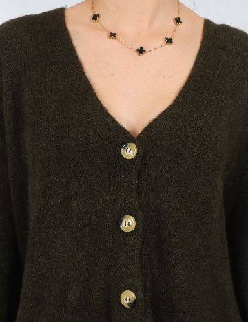 Cardigan Zra, verde