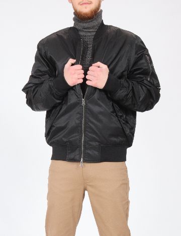 Jacheta Pull&Bear, negru