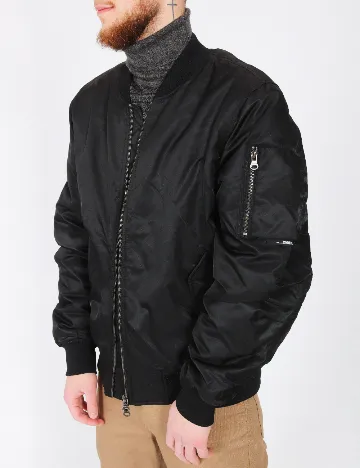 Jacheta Pull&Bear, negru Negru