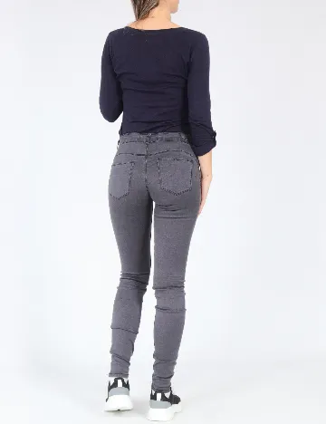 Blugi Bershka, gri Gri