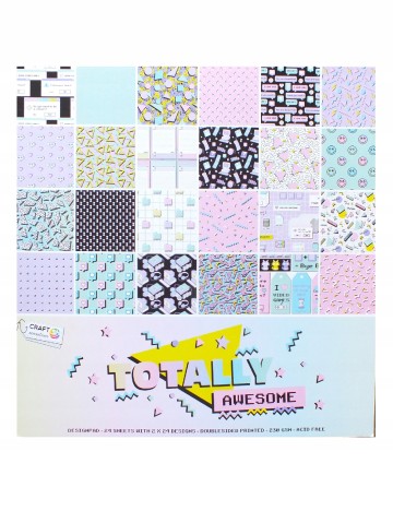 Bloc de notite creativ pentru scrapbooking Craft Sensations, mix culori