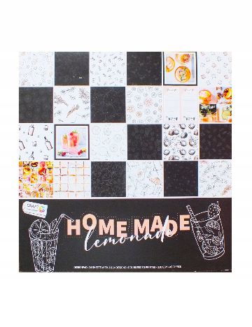 Bloc de notite creativ pentru scrapbooking Craft Sensations, mix culori