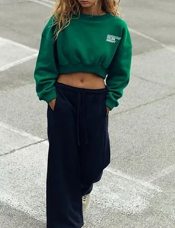 Bluza Zra, verde
