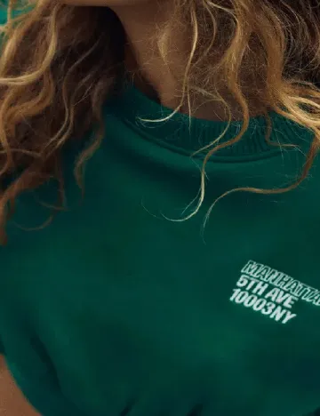 Bluza Zra, verde Verde