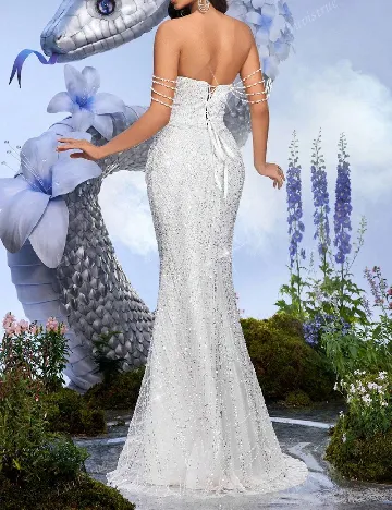 Rochie lunga SHEIN, alb Alb