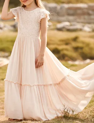 Rochie Shein Kids, crem Crem