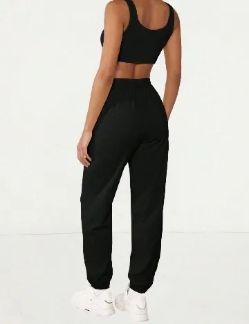 Pantaloni SHEIN, negru Negru