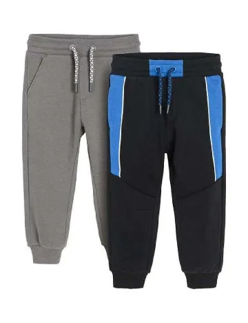 Set pantaloni 2 perechi Cool Club, gri/negru Negru