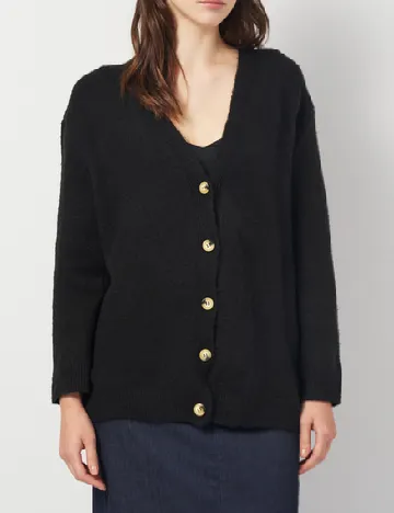 Cardigan Zra, negru Negru