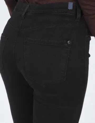 Blugi Bershka, negru Negru