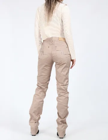 Pantaloni Zara, maro deschis Maro