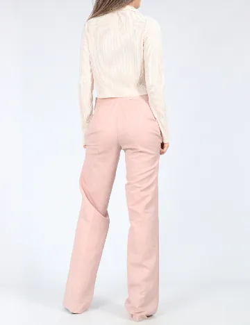 Pantaloni Zara, roz Roz