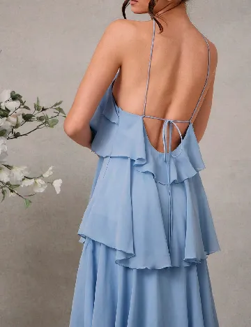 Rochie lunga SHEIN, albastru Albastru