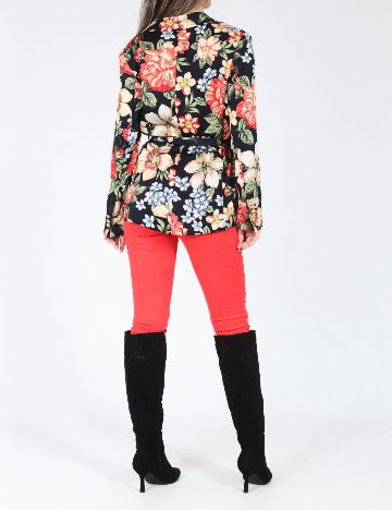 Blazer Zra, floral print