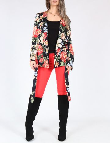 Blazer Zra, floral print