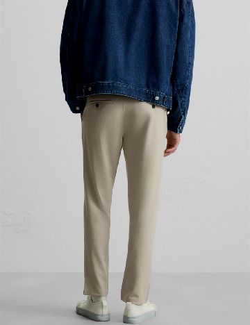 Pantaloni Zra, bej