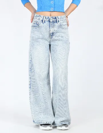 Blugi Dazy, albastru deschis Albastru