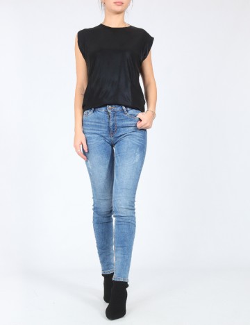 Blugi Bershka, albastru